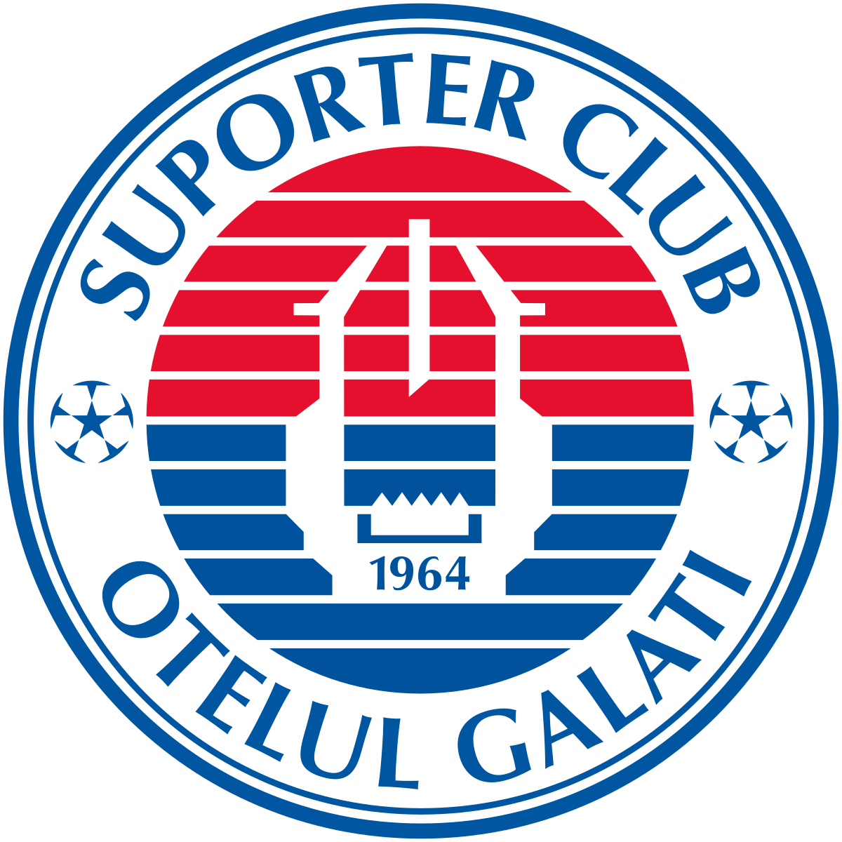 加拉茨钢铁球队logo